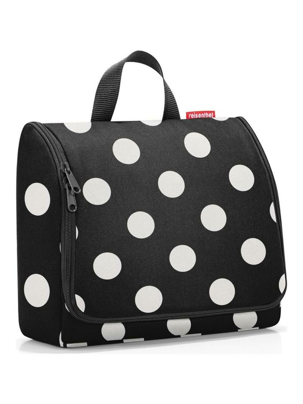 Reisenthel Kozmetična torbica Reisenthel Toiletbag XL Dots White