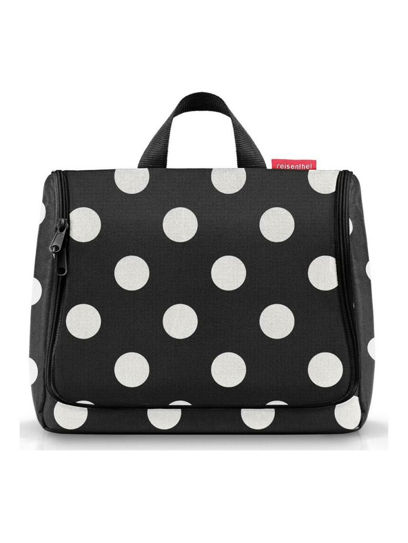Reisenthel Kozmetična torbica Reisenthel Toiletbag XL Dots White