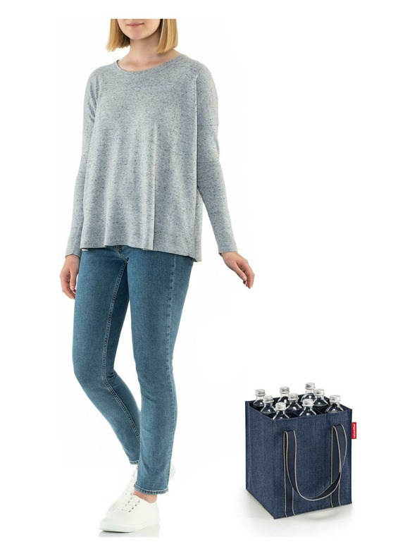 Reisenthel Reisenthel Bottlebag Herringbone Dark Blue