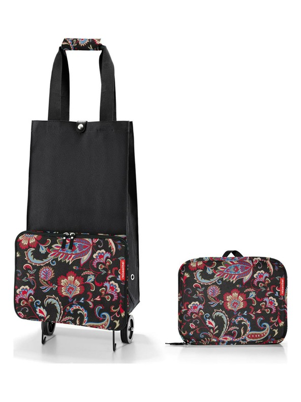 Reisenthel Torba Reisenthel Foldabletrolley Paisley Black