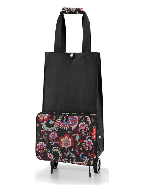 Reisenthel Torba Reisenthel Foldabletrolley Paisley Black