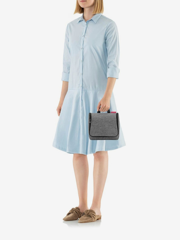 Reisenthel Siva Reisenthel ženska toaletna torbica Twist Silver