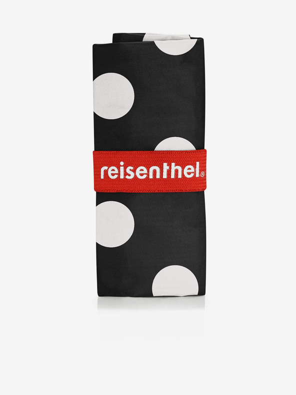 Reisenthel Črna ženska nakupovalna torba s pikami Reisenthel Mini Maxi Shopper Dots White