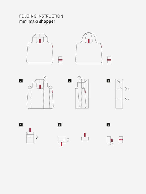 Reisenthel Črna ženska nakupovalna torba s pikami Reisenthel Mini Maxi Shopper Dots White