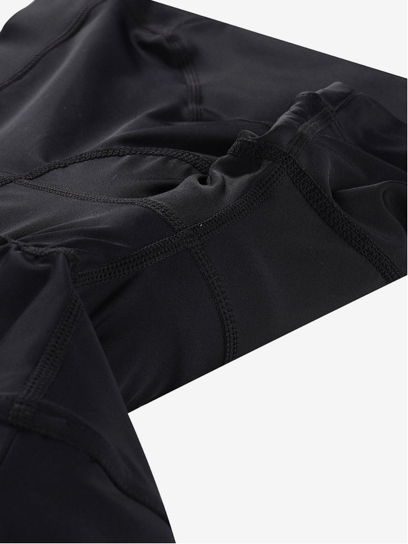 ALPINE PRO Ženske kolesarske kratke hlače ALPINE PRO ARSA črne