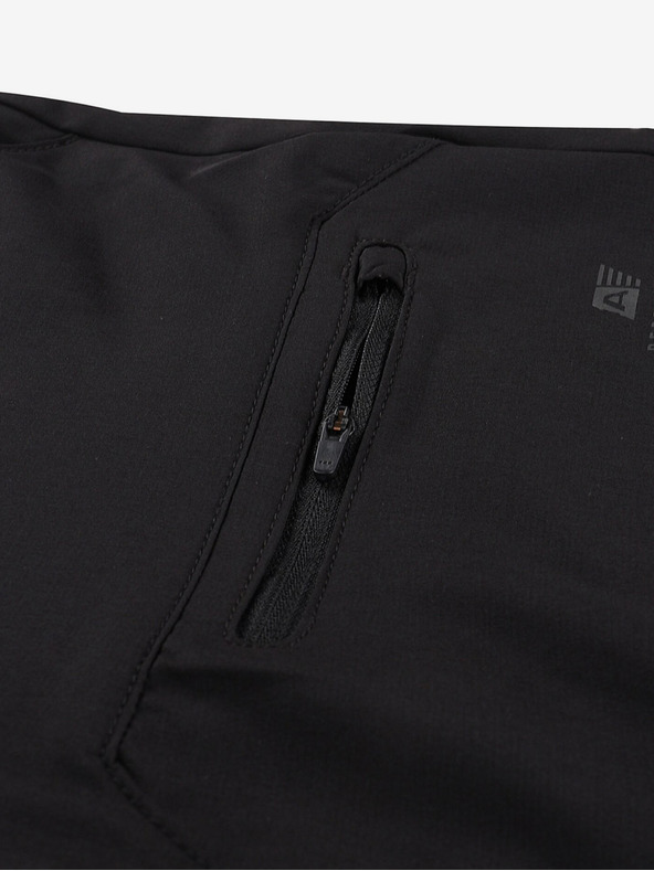 ALPINE PRO Ženske softshell kratke hlače ALPINE PRO BAKA black