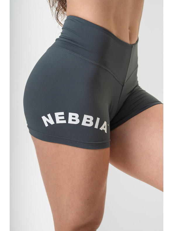 Nebbia Kratke hlače z visokim pasom 5″ GYM HERO 582 Nebbia