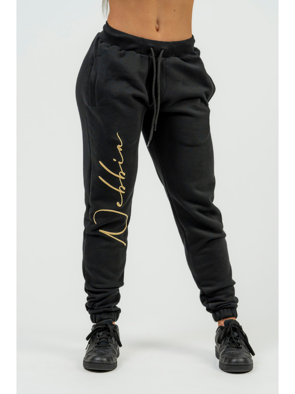 Nebbia NEBBIA INTENSE Signature 846 Gold Nebbia Ženske ohlapne športne hlače