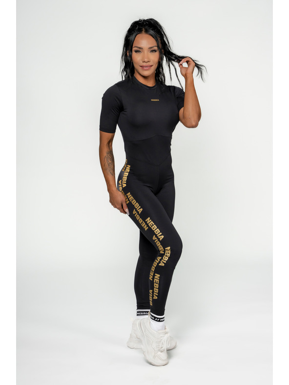 Nebbia NEBBIA Ženski športni kombinezon INTENSE Focus 823 Gold Nebbia