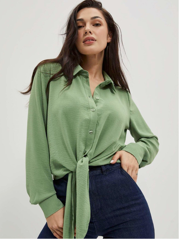 Moodo Zelena ženska majica Moodo