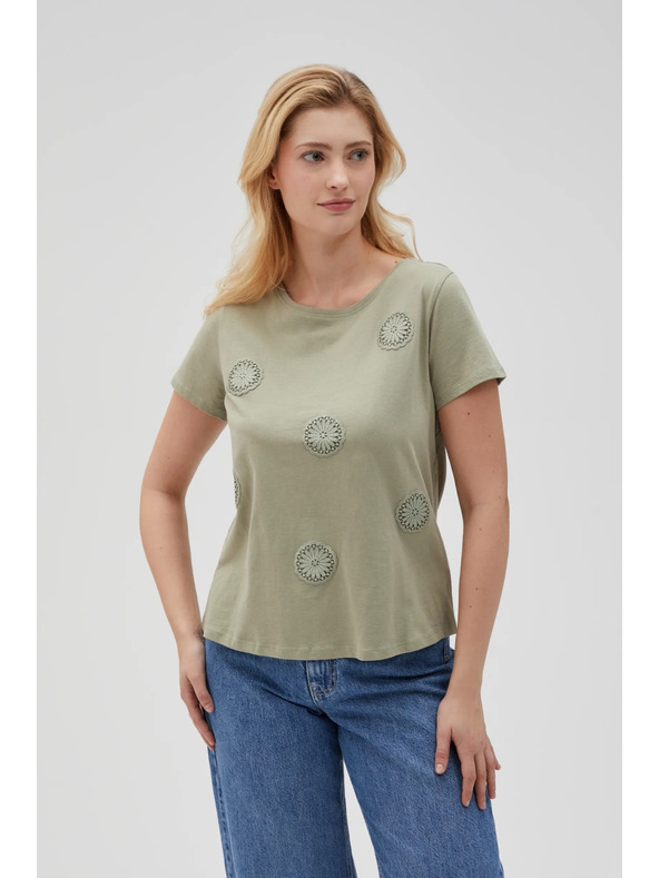 Moodo Ženska olivna majica Moodo