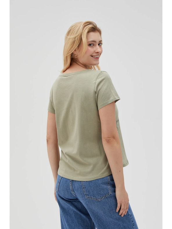 Moodo Ženska olivna majica Moodo