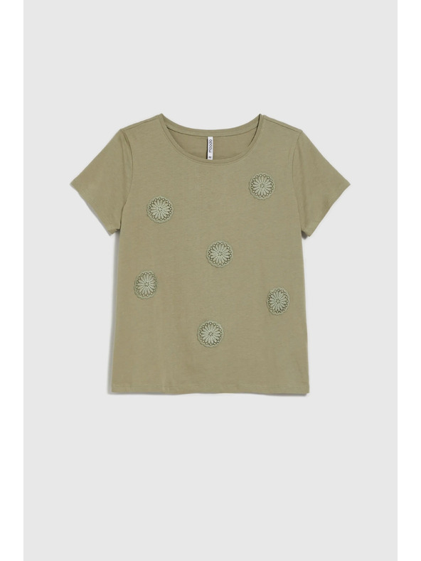 Moodo Ženska olivna majica Moodo
