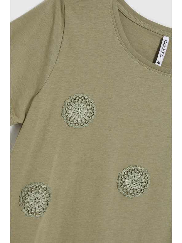 Moodo Ženska olivna majica Moodo