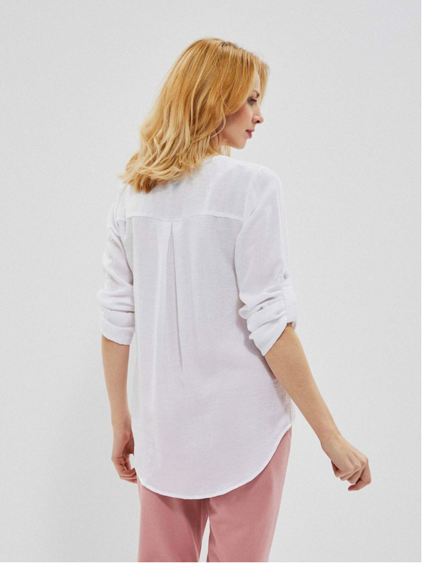 Moodo Bela ženska bluza Moodo