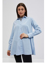 Moodo Svetlomodra ženska srajca Moodo