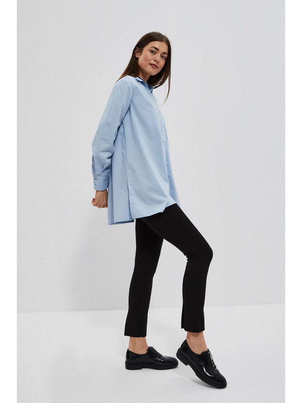 Moodo Svetlomodra ženska srajca Moodo