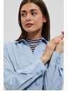 Moodo Svetlomodra ženska srajca Moodo