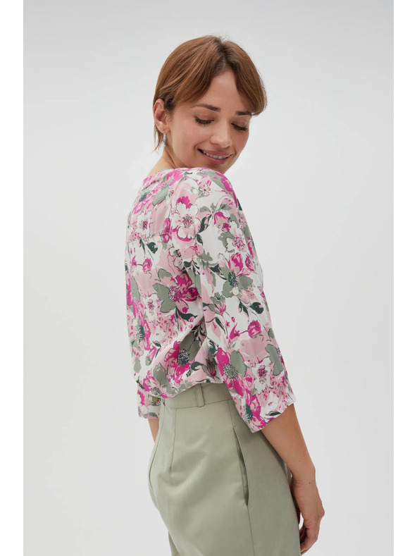 Moodo Ženska cvetlična majica Moodo