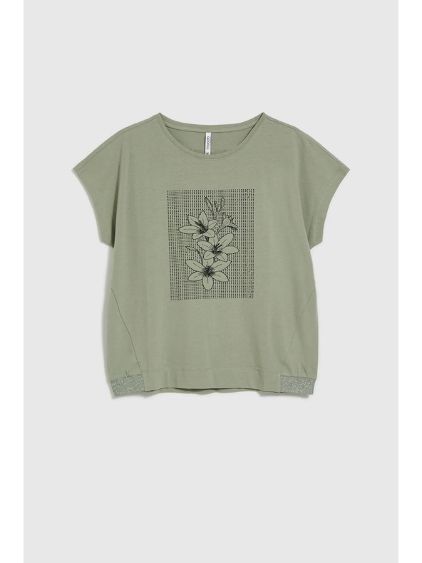 Moodo Ženska olivna majica Moodo
