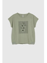 Moodo Ženska olivna majica Moodo
