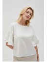 Moodo Dámske tričko biele Moodo