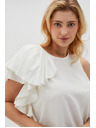 Moodo Dámske tričko biele Moodo