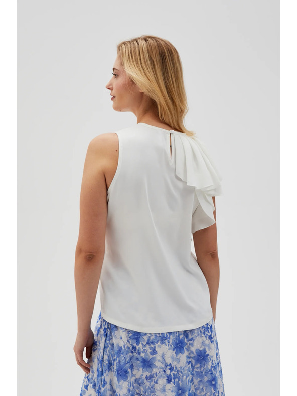 Moodo Dámske tričko biele Moodo