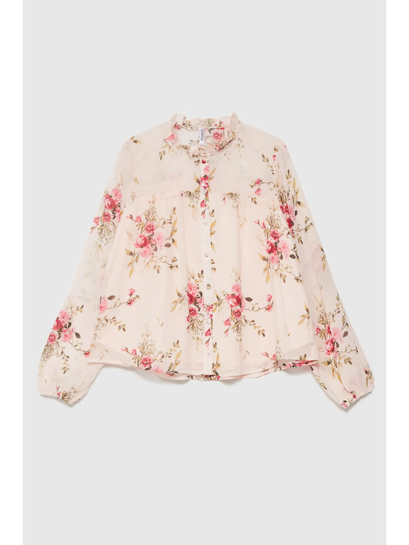Moodo Dekliška cvetlična bluza Moodo
