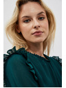Moodo Zelena ženska bluza Moodo
