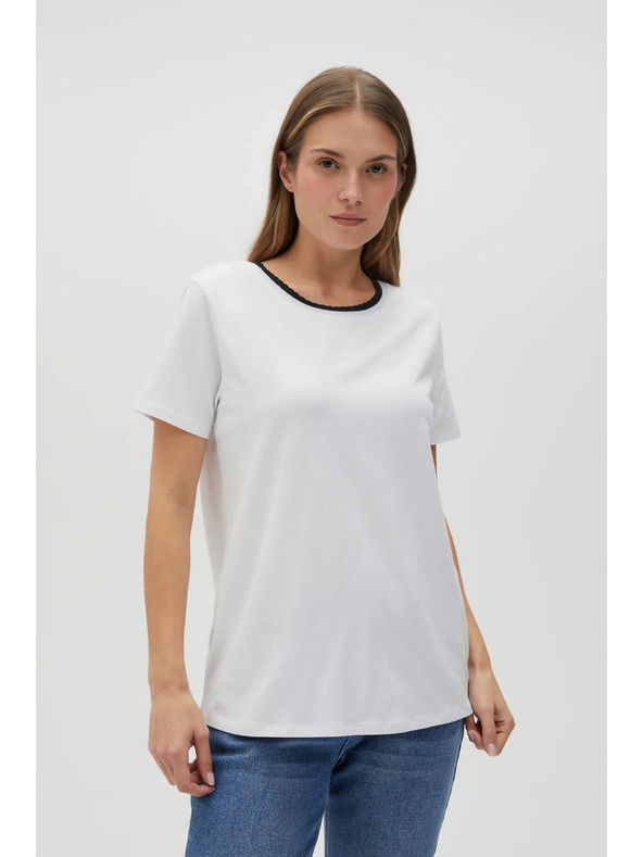 Moodo Ženska bela majica Moodo