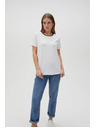 Moodo Ženska bela majica Moodo