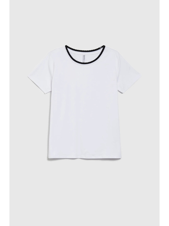 Moodo Ženska bela majica Moodo