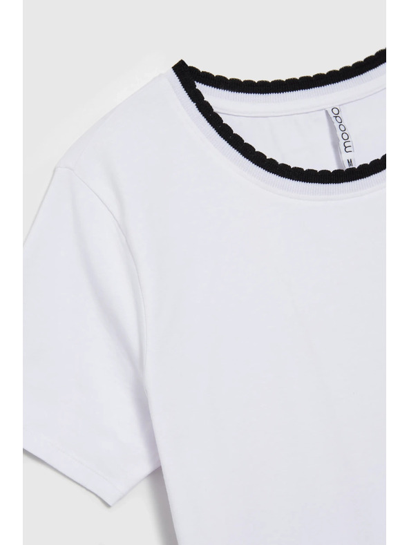 Moodo Ženska bela majica Moodo