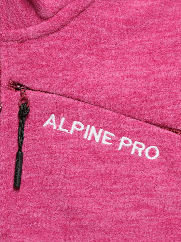 ALPINE PRO Ženska majica ALPINE PRO ORFHANA fuksija rdeča