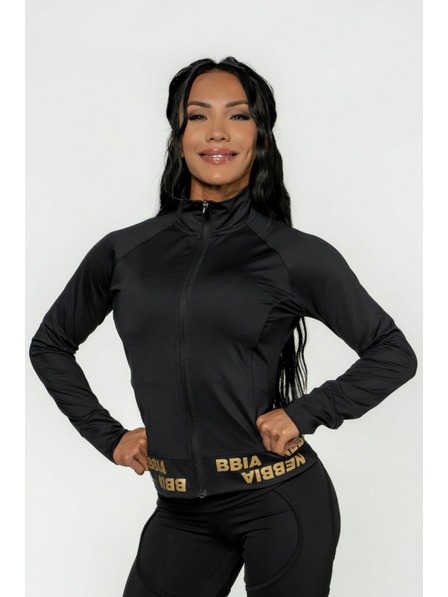 Nebbia NEBBIA INTENSE Warm-Up Ženska jopa z zadrgo 833 Gold Nebbia