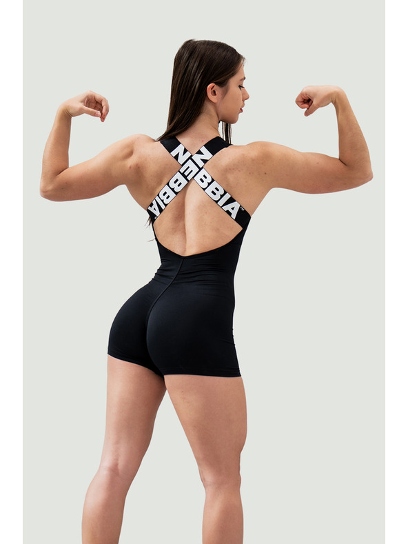 Nebbia Kratek športni kombinezon 5″ GYM RAT 287 Nebbia