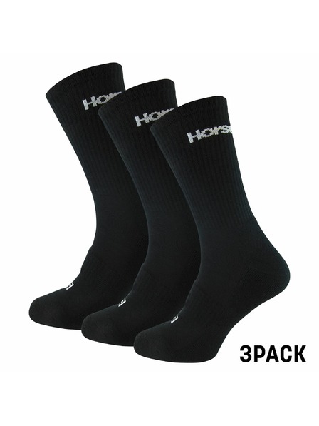 Horsefeathers Delete Premium Wmns 3Pack nogavice - črne velikost 5 - 7 HORSEFEATHERS