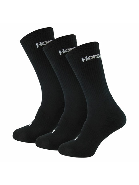 Horsefeathers Delete Premium Wmns 3Pack nogavice - črne velikost 5 - 7 HORSEFEATHERS