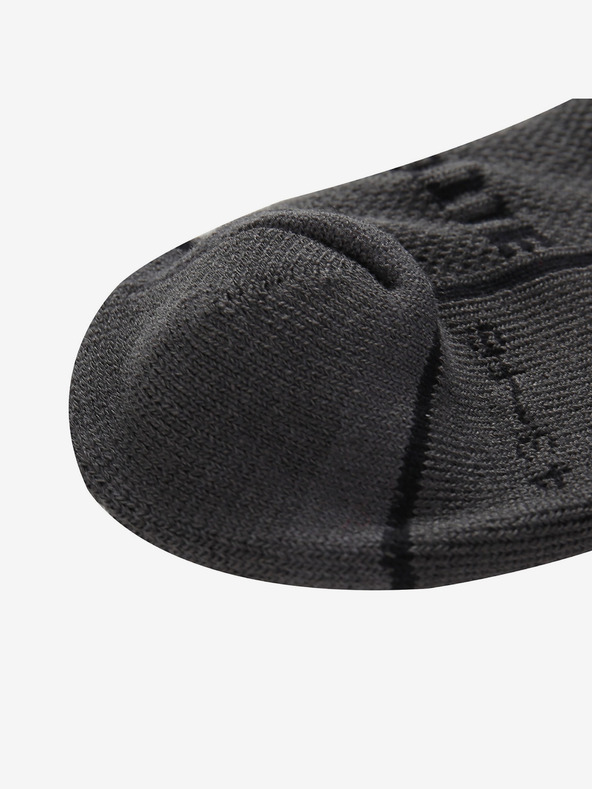 ALPINE PRO Unisex nogavice z antibakterijsko obdelavo ALPINE PRO BANFF 2 sive barve