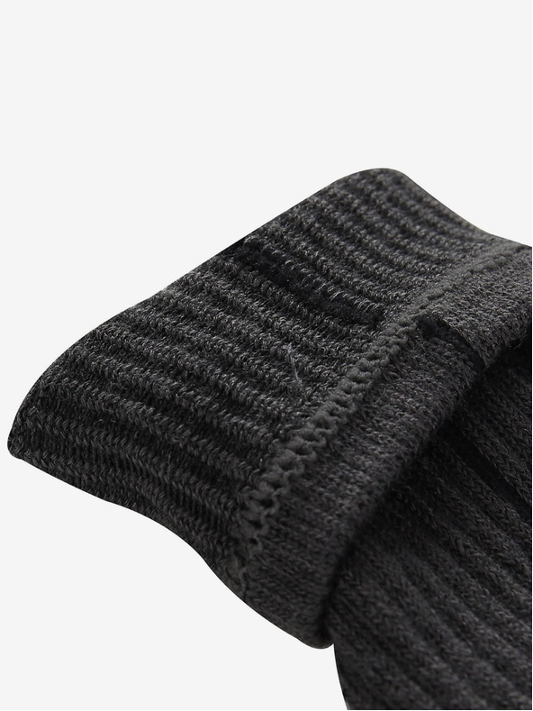 ALPINE PRO Unisex nogavice z antibakterijsko obdelavo ALPINE PRO BANFF 2 sive barve