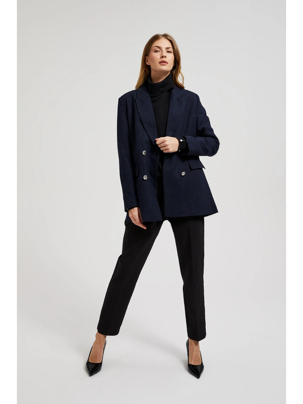 Moodo Moodo temno modra ženska jopica