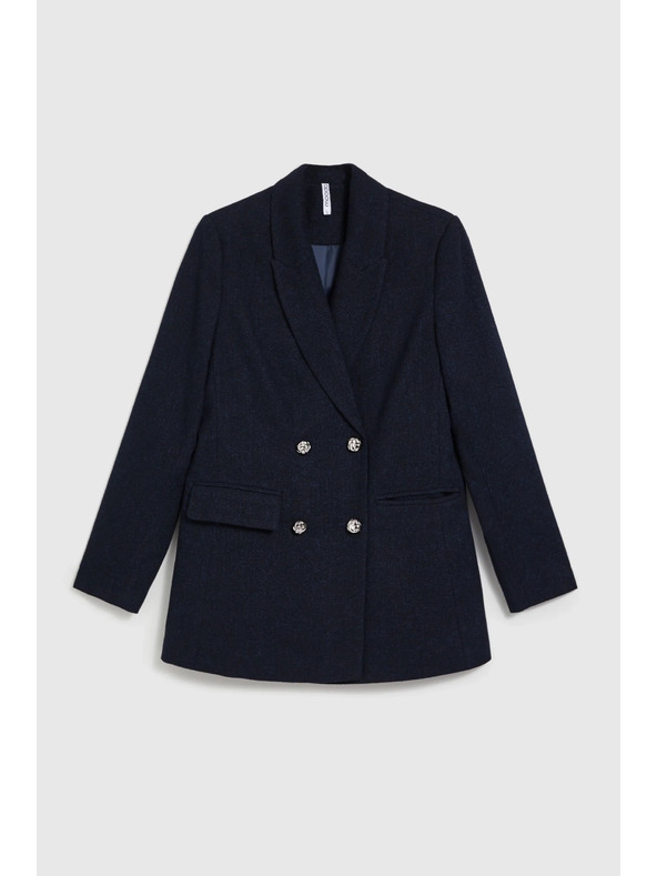 Moodo Moodo temno modra ženska jopica