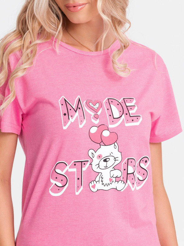 Edoti Ženska pižama 350ULR - roza EDOTI