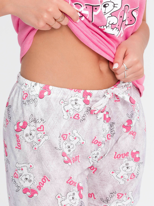 Edoti Ženska pižama 350ULR - roza EDOTI