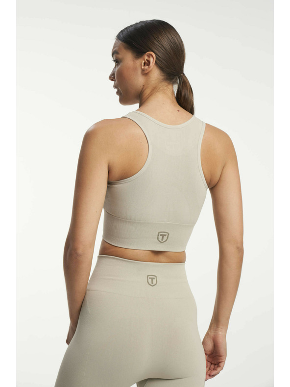Tenson ženski brešivni funkcionalni top TENSON Seamless Top W bež
