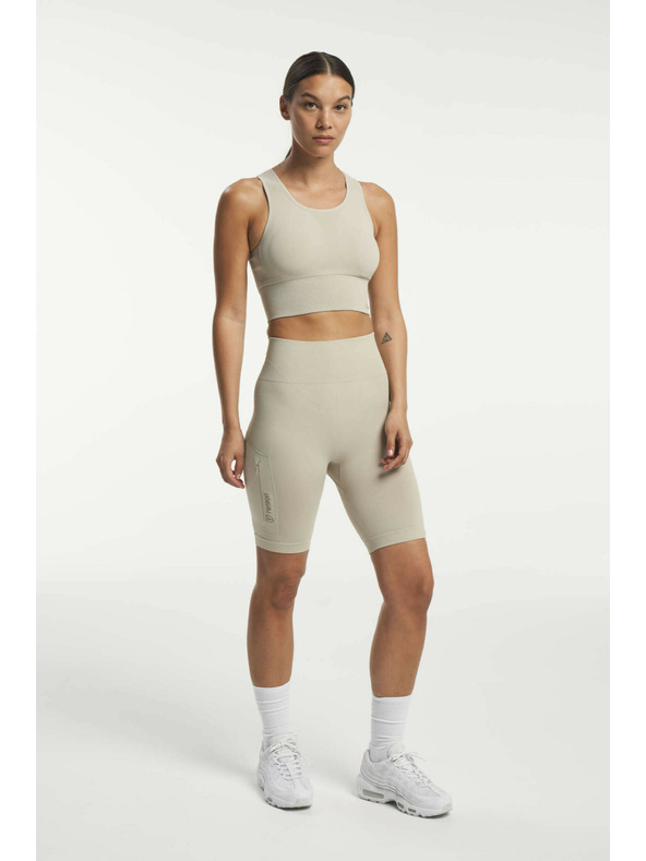 Tenson ženski brešivni funkcionalni top TENSON Seamless Top W bež