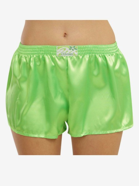Styx Ženske hlače Styx Classic Rubber Shorts Satin Green