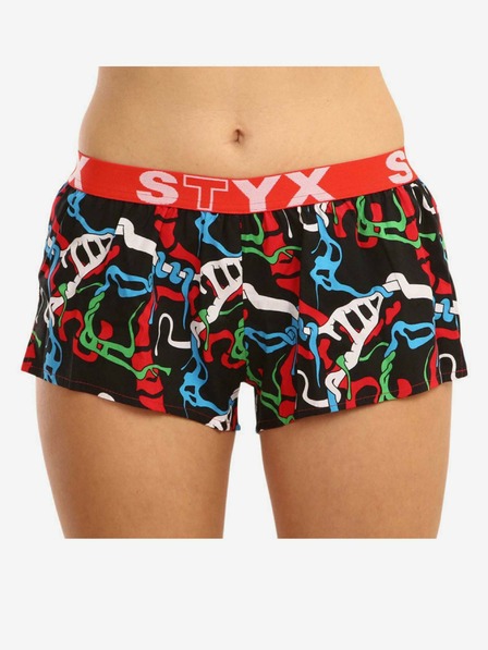 Styx Ženske športne kratke hlače Styx art rubber Jungle