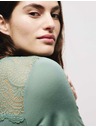 Marks & Spencer Nočna srajca s čipkasto vlogo Marks & Spencer zelena